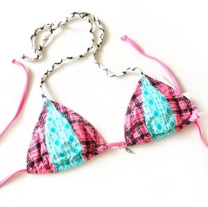 ELLA MOSS Sun Stream Triangle Top Multi Size S NWT